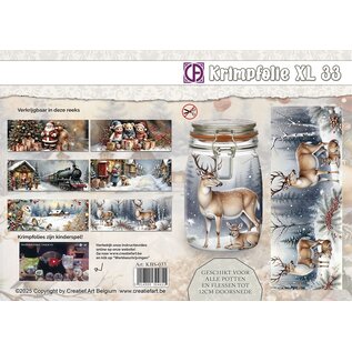 Creatief Art Krimpfolie Fles/Pot 33
