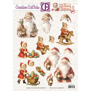 creatief art Feuille autocopiant 3D - Tout sur Noël 02