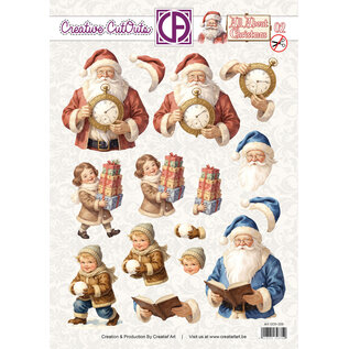 creatief art Feuille autocopiant 3D - Tout sur Noël 02 - Copy