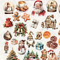creatief art Gestanzte Weihnachtstiere - 23 Stück - Copy