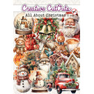 creatief art Stansplaatjes - All About Christmas - 23 stuks