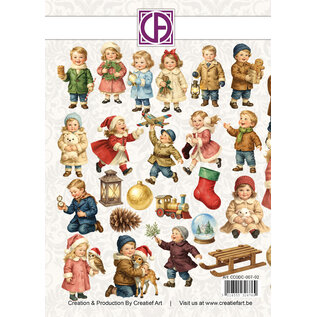 creatief art Animaux de Noël découpés - 23 pièces - Copy - Copy