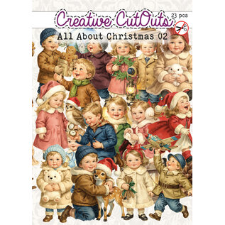 creatief art Gestanzte Weihnachtstiere - 23 Stück - Copy - Copy