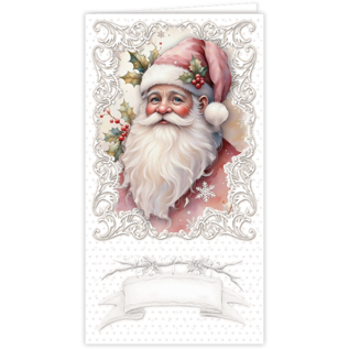 creatief art Vintage Weihnachtsmann - Kartenpaket