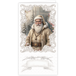 creatief art Vintage Weihnachtsmann - Kartenpaket