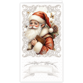 creatief art Vintage Weihnachtsmann - Kartenpaket