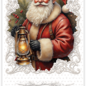 creatief art Père Noël vintage - Pack de cartes