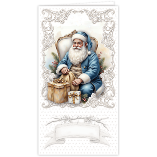 creatief art Vintage Santa Claus - Kaartenpakket