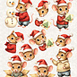 creatief art Feuille de transfert 3D - Douces petites souris 03 - Copy