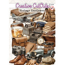 creatief art Stansplaatjes - Vintage Gentlemen - 23 stuks