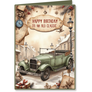 Creatief Art Livre « Vintage Gentlemen » - Découpages créatifs