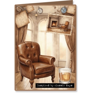 Creatief Art Livre « Vintage Gentlemen » - Découpages créatifs