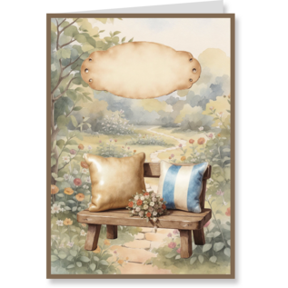 creatief art My Happy Little Garden - Kaartenpakket