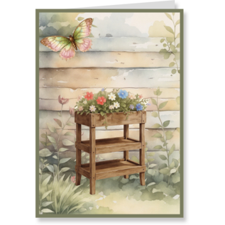 creatief art My Happy Little Garden - Kaartenpakket