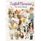 creatief art Stansplaatjes - In Full Bloom - 46 stuks