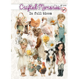 creatief art Stansplaatjes - In Full Bloom - 46 stuks