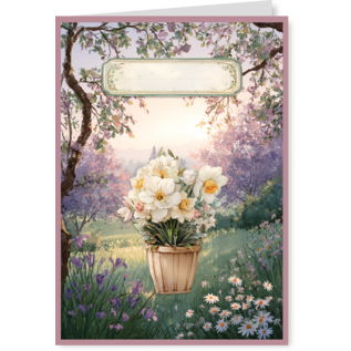 creatief art En pleine floraison - Jeu de cartes