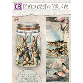 Creatief Art Film rétractable pour bouteilles/pots jusqu'à 9,5 cm (n° 43)