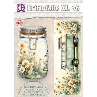 Creatief Art Krimpfolie Fles/Pot tot 9,5cm (Nr. 46)