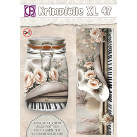 Creatief Art Krimpfolie Fles/Pot tot 9,5cm (Nr. 47)