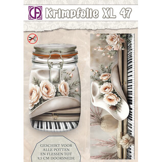 Creatief Art Krimpfolie Fles/Pot tot 9,5cm (Nr. 47)