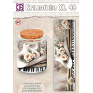 Creatief Art Krimpfolie Fles/Pot tot 8cm (Nr. 49)