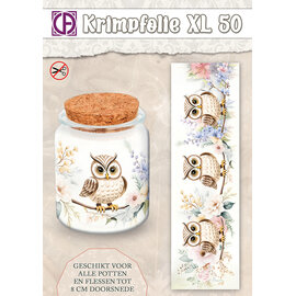 Creatief Art Krimpfolie Fles/Pot tot 8cm (Nr. 50)