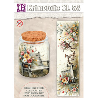 Creatief Art Krimpfolie Fles/Pot tot 8cm (Nr. 53)