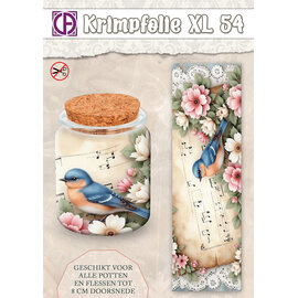 Creatief Art Krimpfolie Fles/Pot tot 8cm (Nr. 54)