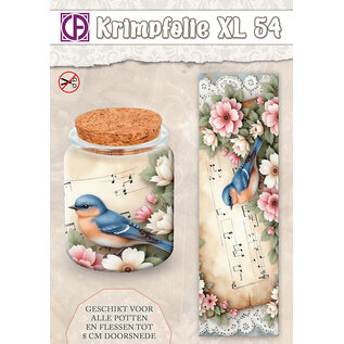 Creatief Art Krimpfolie Fles/Pot tot 8cm (Nr. 54)