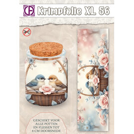 Creatief Art Krimpfolie Fles/Pot tot 8cm (Nr. 56)