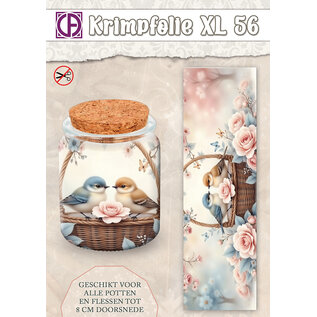 Creatief Art Krimpfolie Fles/Pot tot 8cm (Nr. 56)