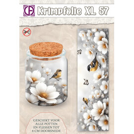 Creatief Art Krimpfolie Fles/Pot tot 8cm (Nr. 57)