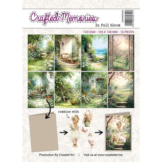 Creatief Art  A6 Collagepapier -  In Full Bloom