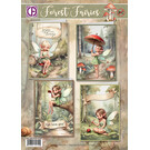 creatief art Forest Fairies - Kaartenpakket