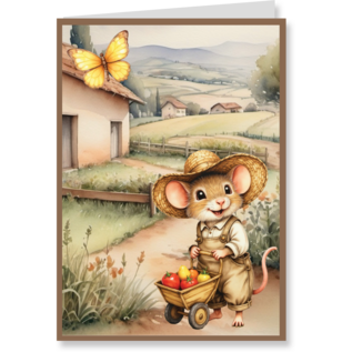 creatief art Petites Souris Douces - Jeu de Cartes