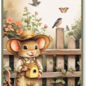 creatief art Sweet Little Mice - Kaartenpakket