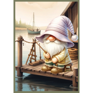 creatief art Cozy Gnomes - Kaartenpakket