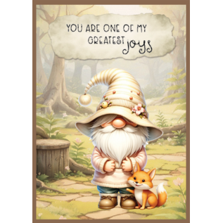 creatief art Cozy Gnomes - Kaartenpakket