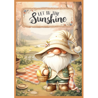 creatief art Cozy Gnomes - Kaartenpakket