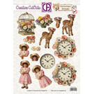 creatief art 3D Doordrukvel - Victorian Dreams 01