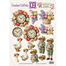 creatief art 3D Doordrukvel - Victorian Dreams 03