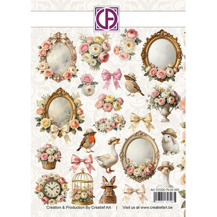 creatief art Stansplaatjes - Victorian Dreams - 23 stuks