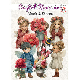 creatief art Découpes - Blush and Kisses - 46 pièces