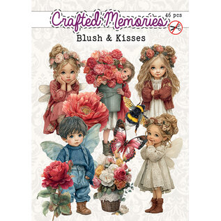 creatief art Découpes - Blush and Kisses - 46 pièces