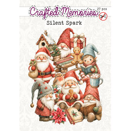 creatief art Stansplaatjes - Silent Spark - 27 stuks
