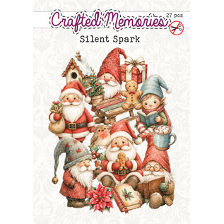 creatief art Stansplaatjes - Silent Spark - 27 stuks