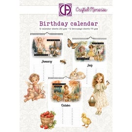 Creatief Art Verjaardagskalender (Herbruikbaar)