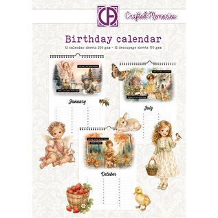 Creatief Art Verjaardagskalender (Herbruikbaar)
