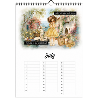 Creatief Art Verjaardagskalender (Herbruikbaar)